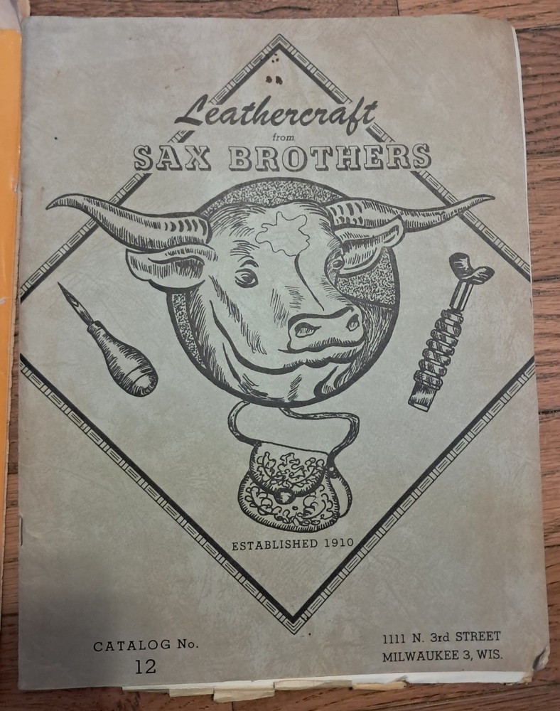 2 Leathercraft Catalogs