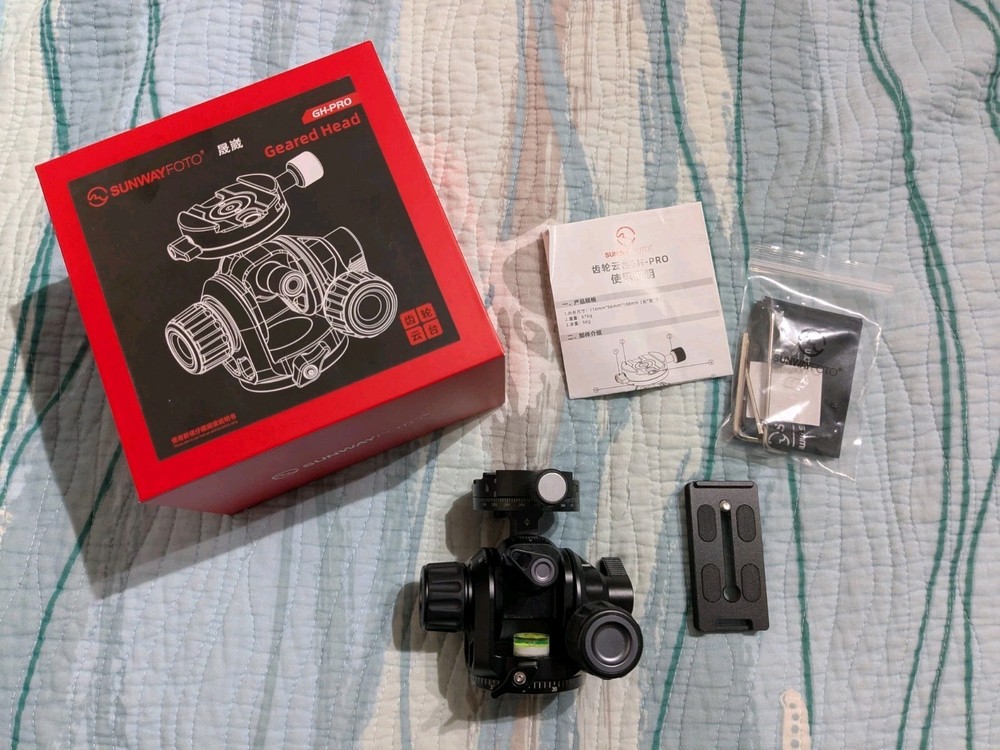 Sunwayfoto GHPRO Geared Head