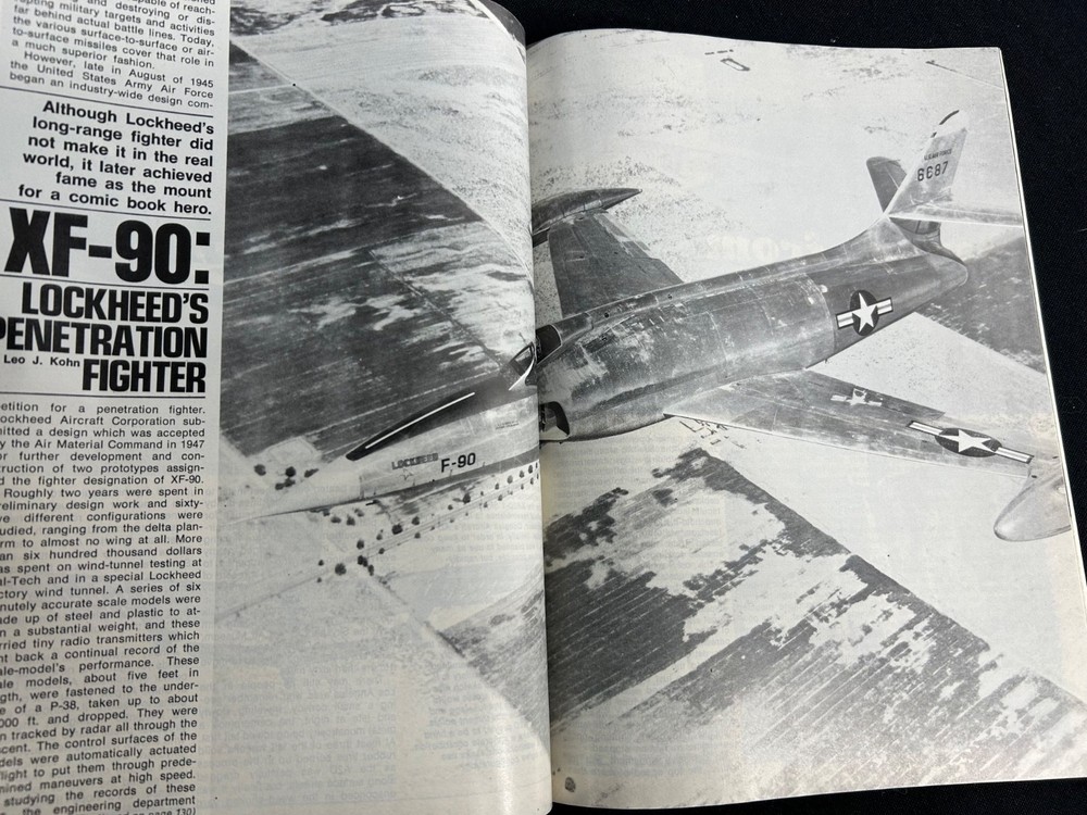 1985 "The First Combat Jets" 1945-60 Magazine