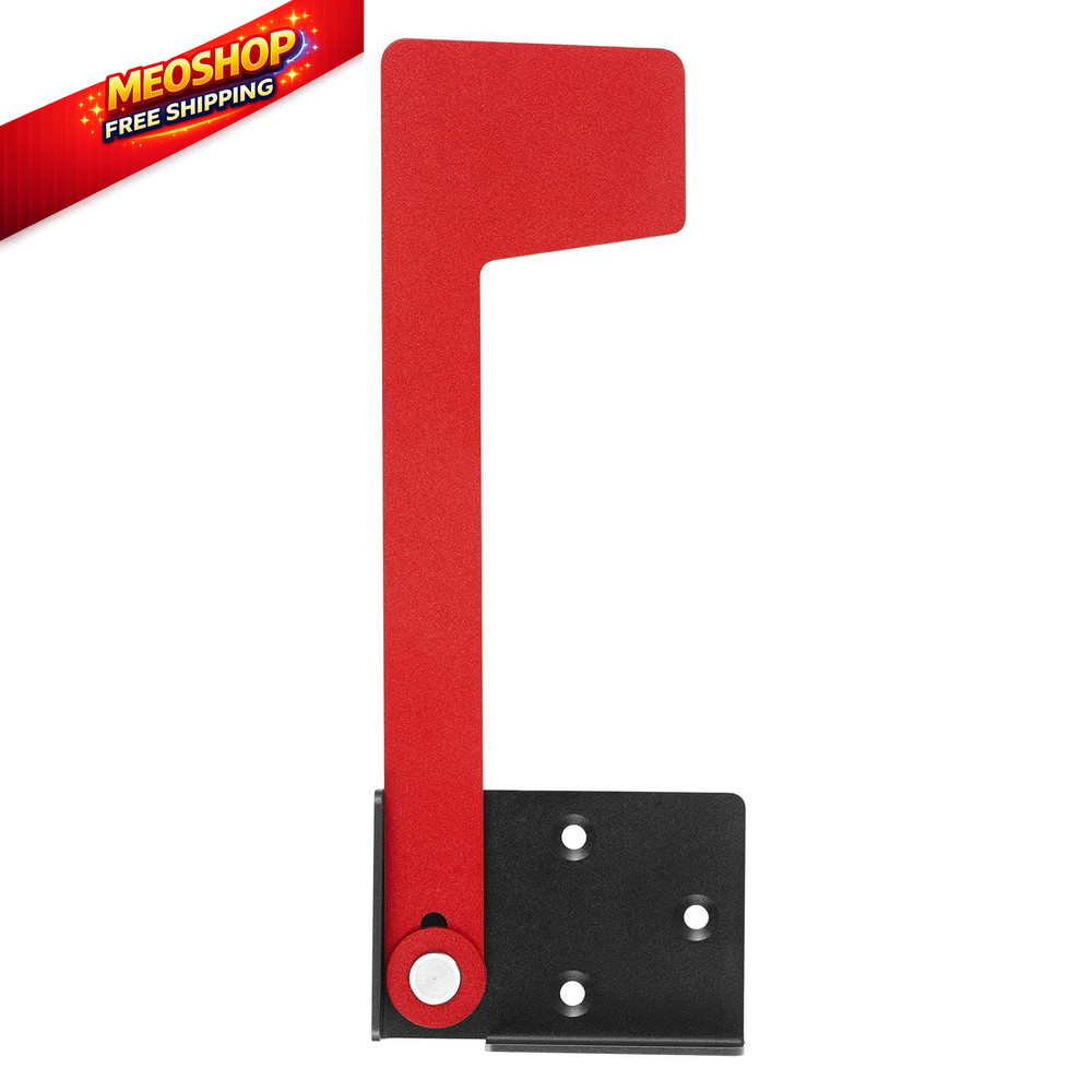 Ozland Professional Mailbox Flag, Galvanized Steel Post-mount Flag