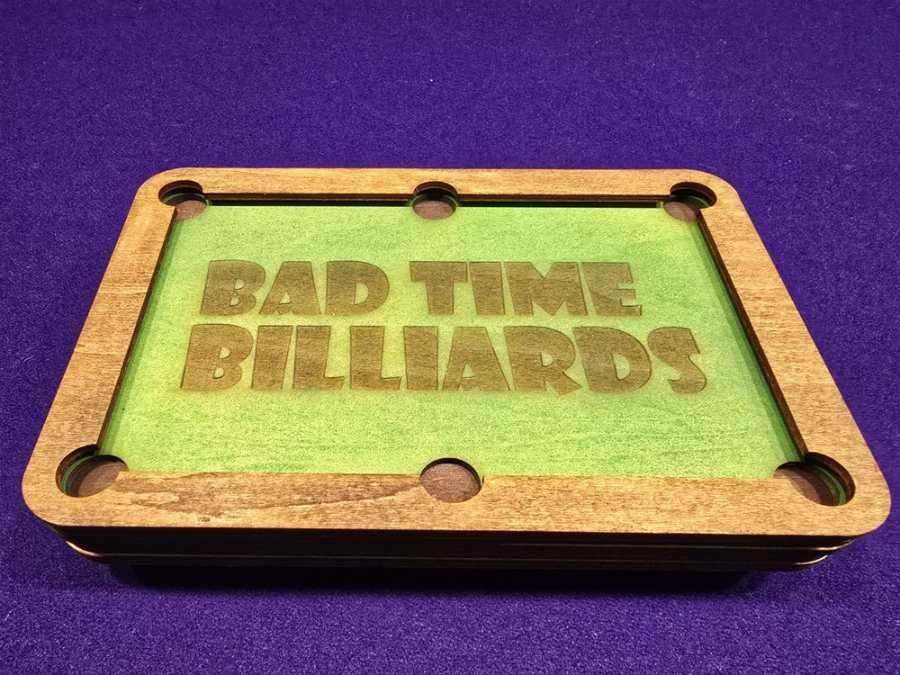Pool Table Coaster Set