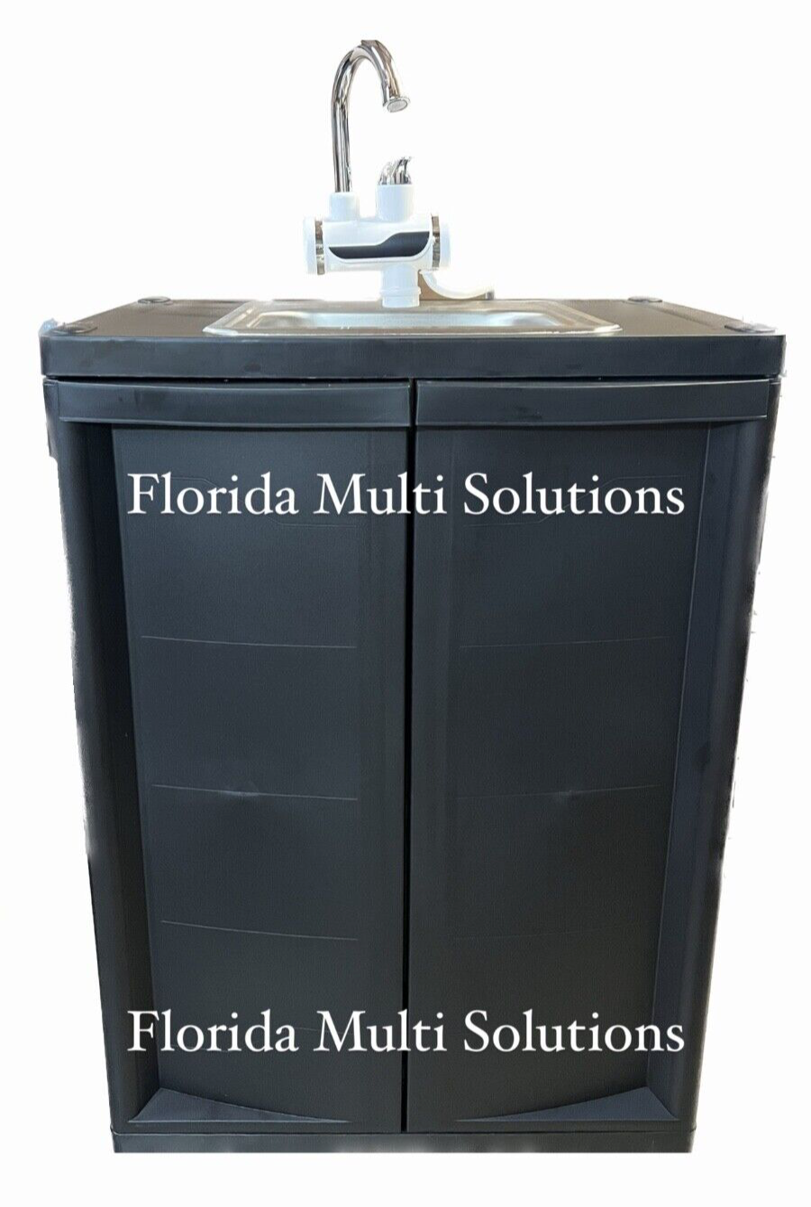 Portable Self Contained Sink W/ Tankless Faucet INSTANT HOT WATER 110V