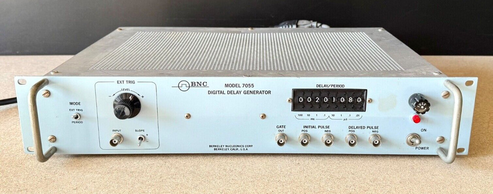 Berkeley Nucleonics Digital Delay Generator BNC 7055A Vintage Test Equipment