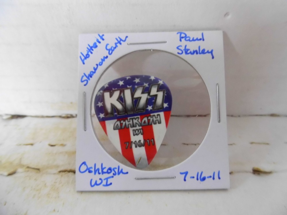 KISS "PAUL STANLEY" 2011 GUITAR PICK~READ DESCRIPTION #14~19