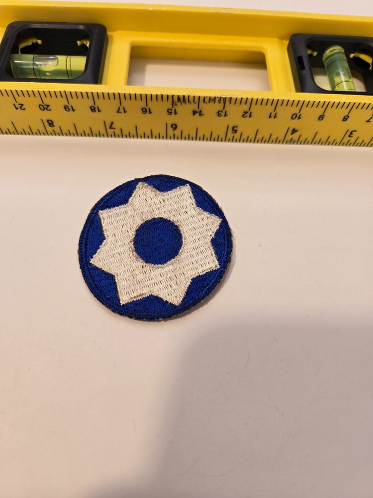 WWII ERA US ARMY 8TH SERVICE COMMAND Patch