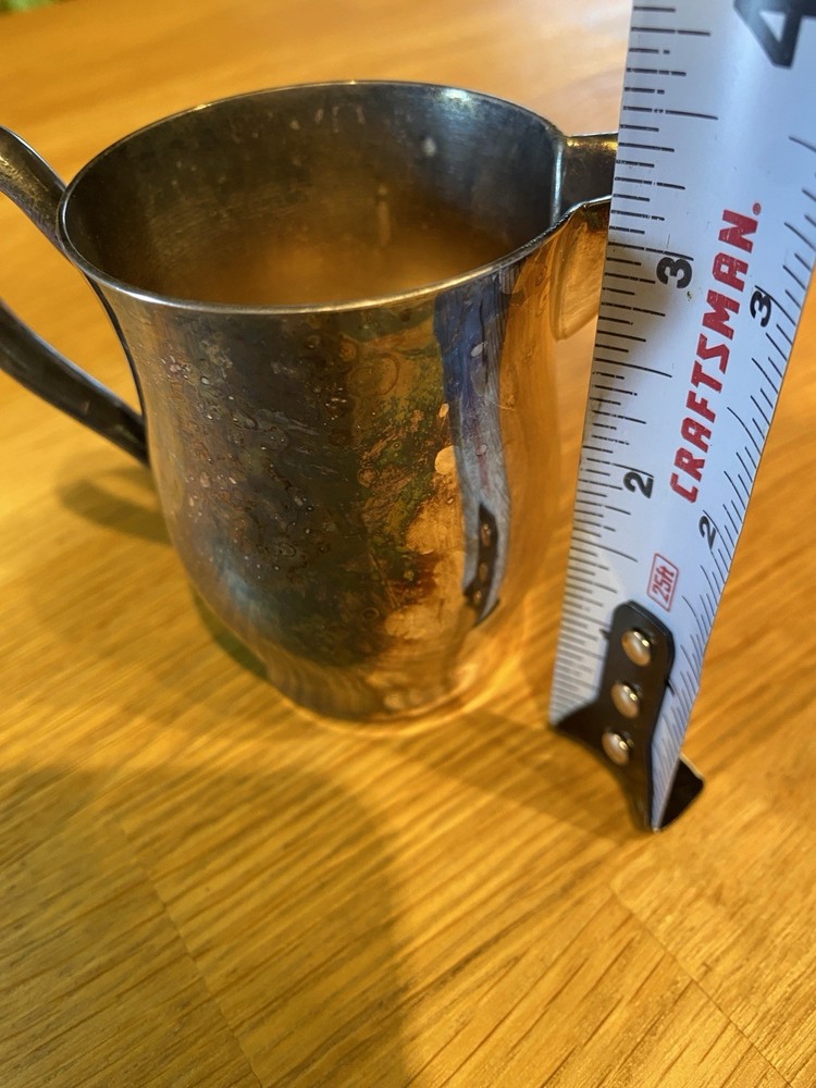 Academy Silver On Copper Small Pitcher 16