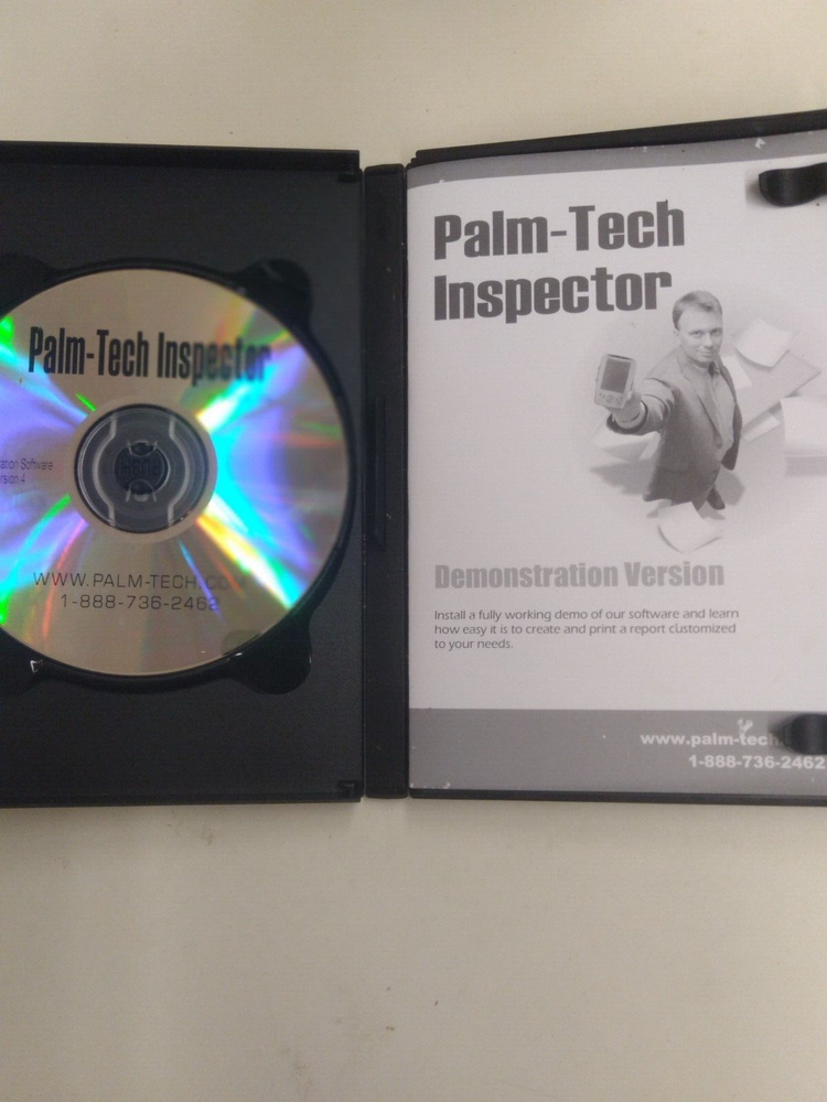PALM-TECH INSPECTOR DEMONSTATION VERSION SOFTWARE