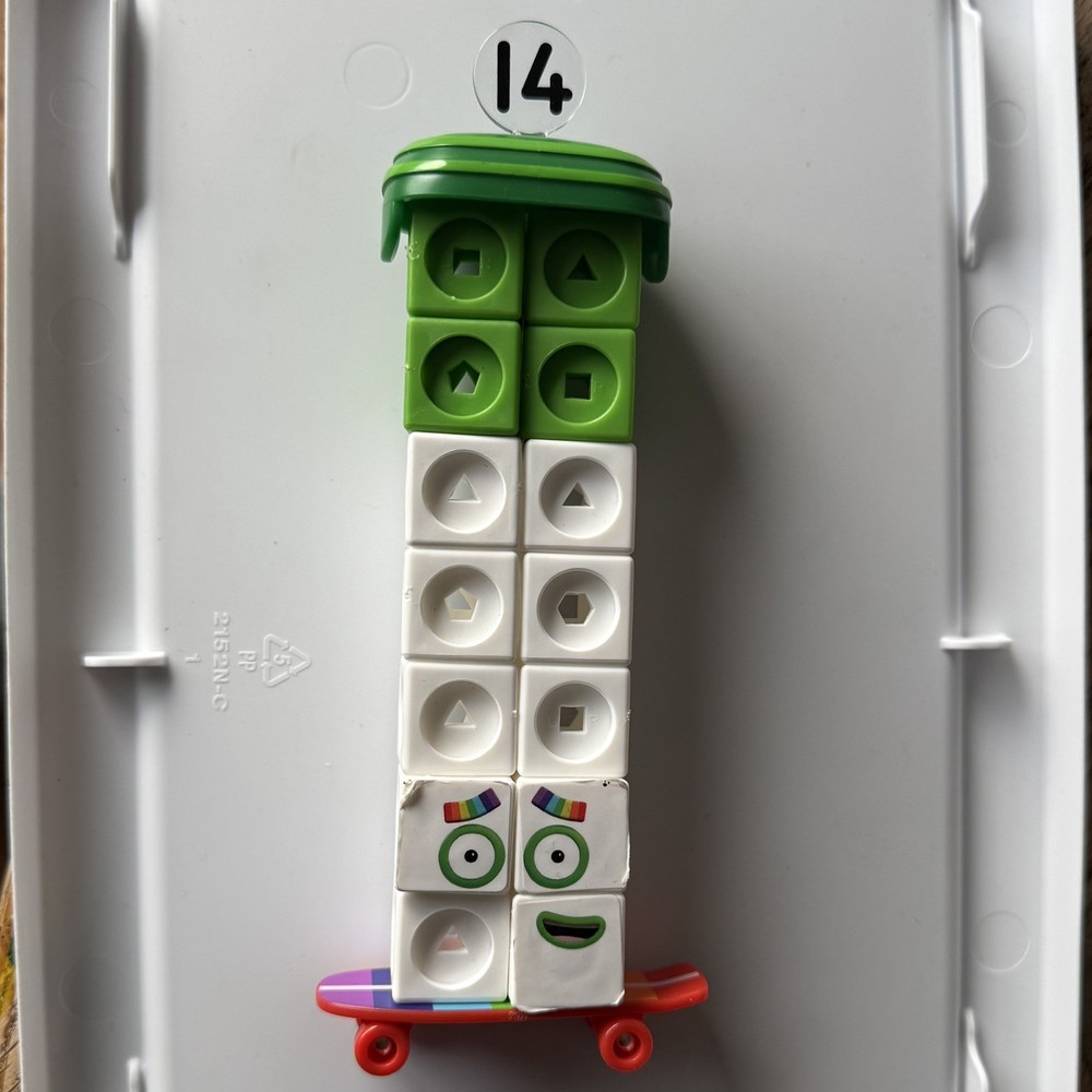 Mathlink Cubes Numberblocks Activity Math Number Block 14 Only With Accessories
