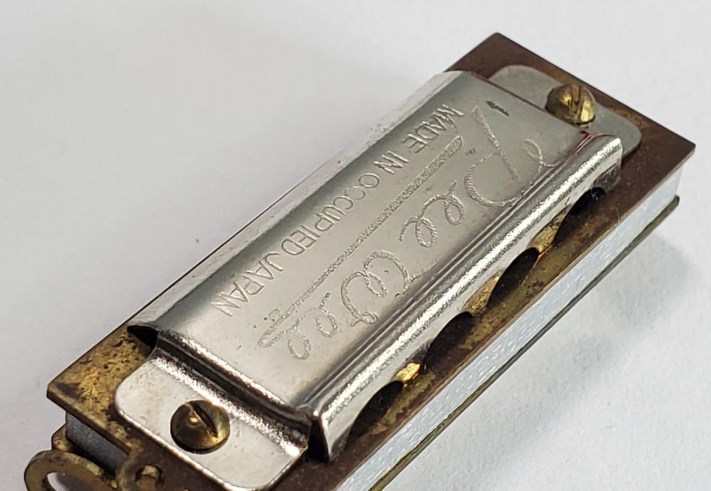 1940s PeeWee Harmonica - Occupied Japan -- With Original Box