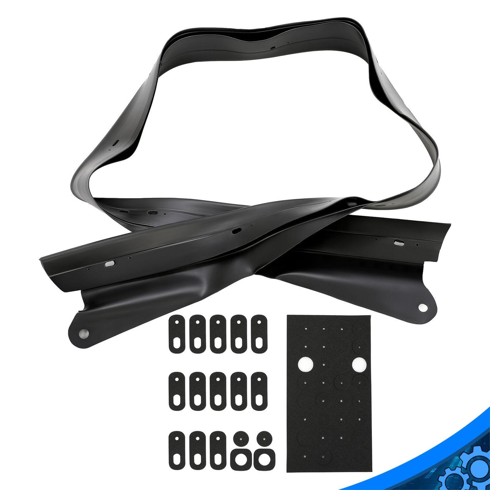 For Mazda Miata 1990-2005 Convertible Soft Top Replacement Rain Rail & Hardware