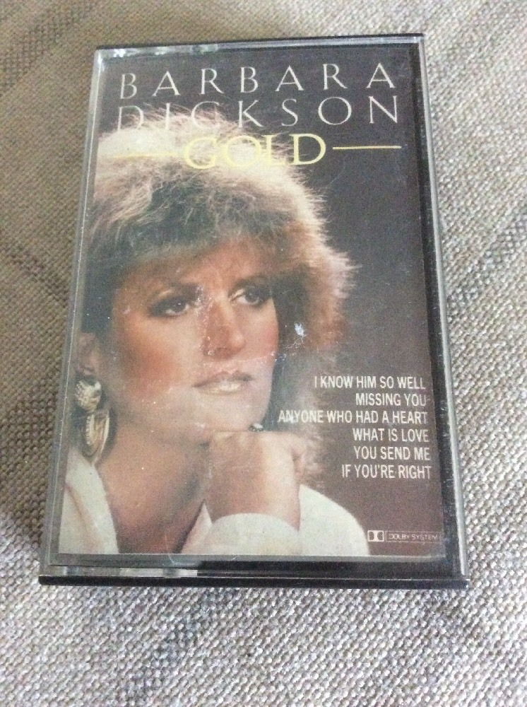 MUSIC CASSETTE BARBARA DICKSON - GOLD
