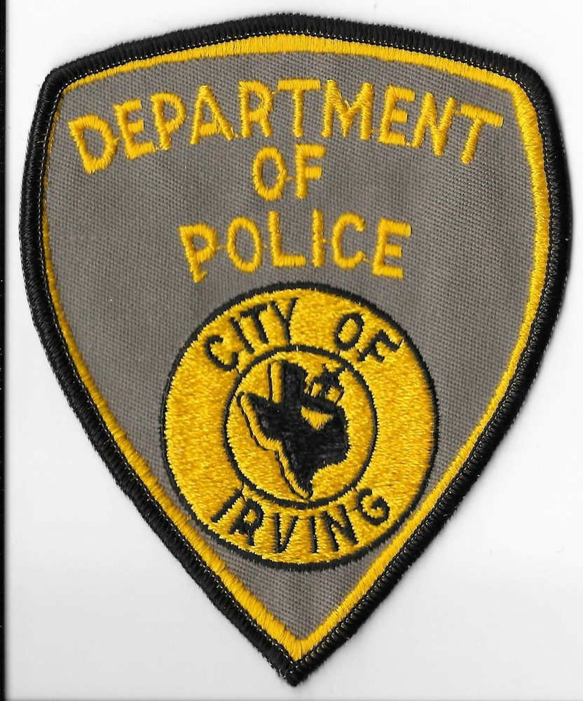 Irving Police Department, Texas Shoulder Patch