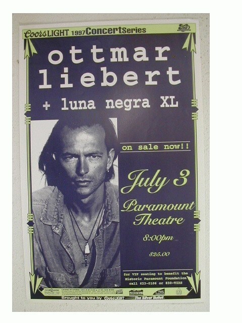 2 Ottmar Liebert Poster Concert