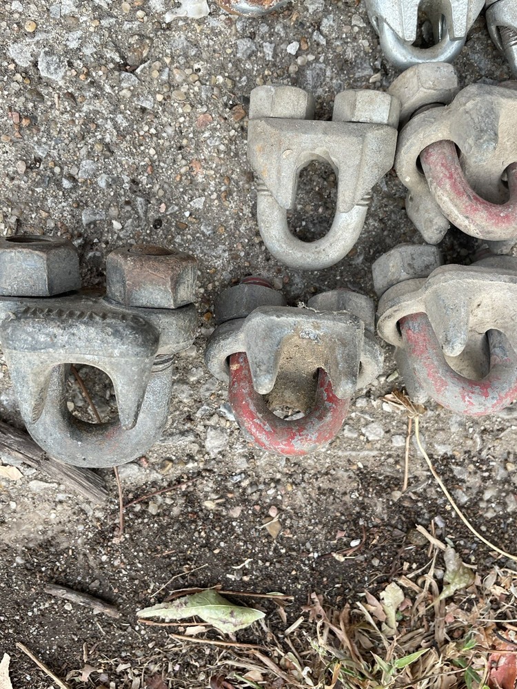 14 Small Type Clevises Crosby Some Double Type Some 5/8 Some 1/2