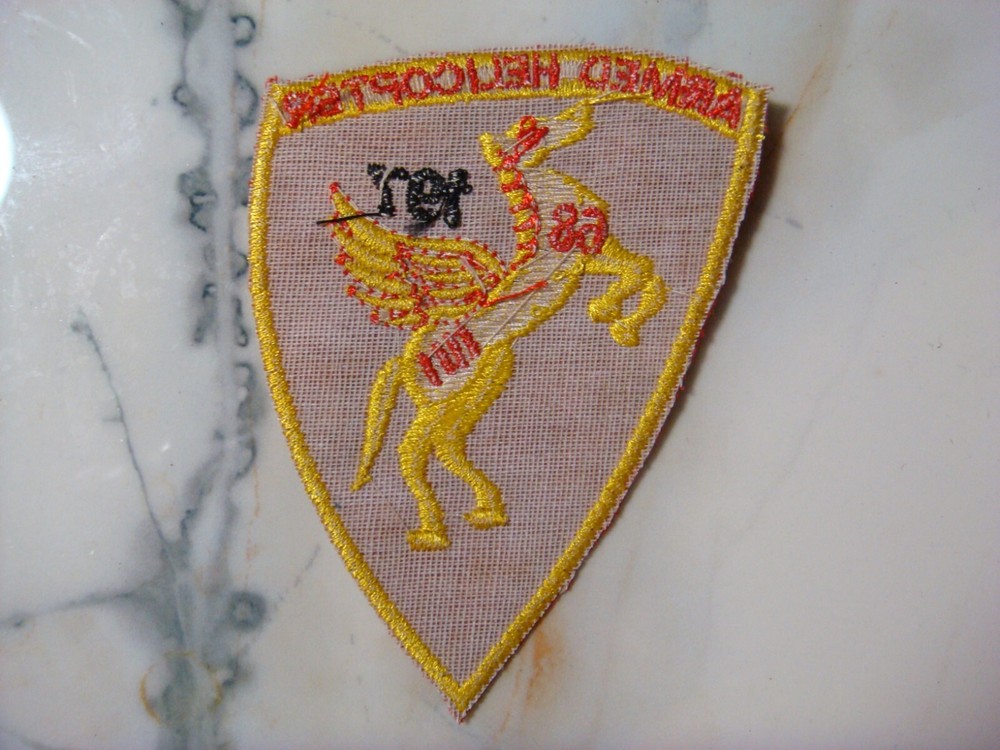 US 197th ARMED HELICOPTER COMPANY., VIETNAM WAR PATCH