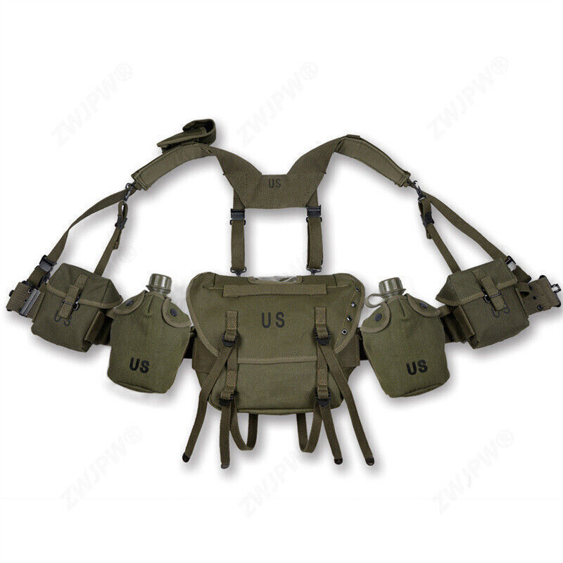 IN US! USMC Vietnam War M1956 M1961 Tactical Combat Training Pouch Bag Equipment