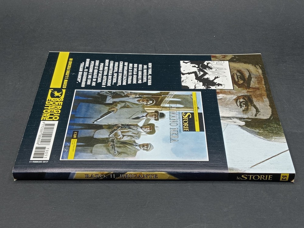 comic LE STORIE Bonelli number 53 RAZO, IL BRIGANTE
