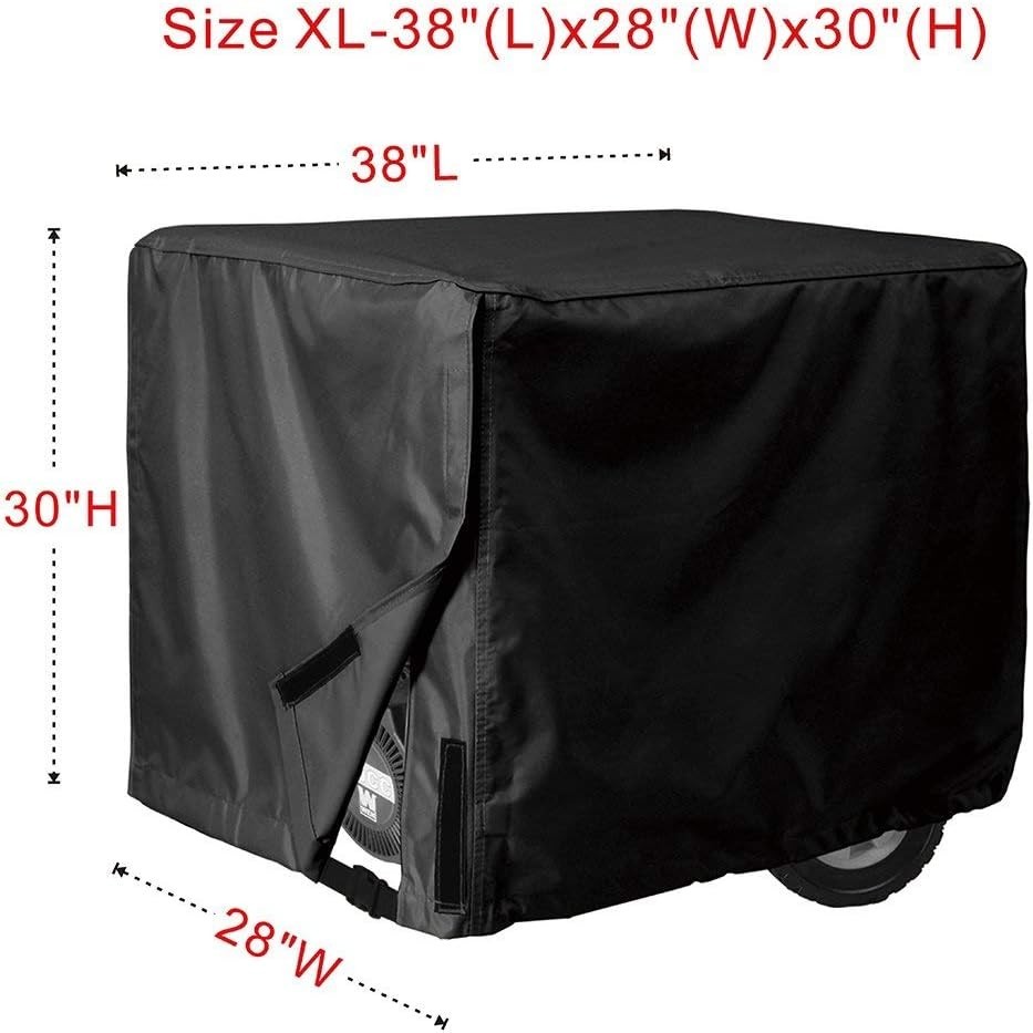 600D Polyester Generator Cover - Waterproof & Tear Resistant