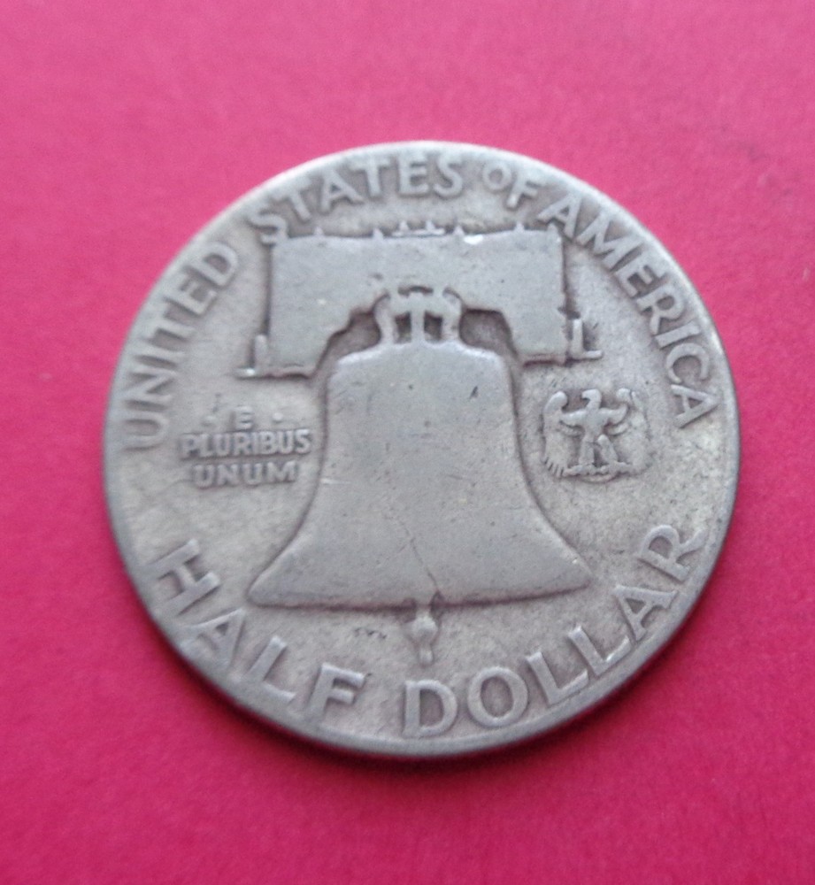 1950 SILVER FRANKLIN HALF DOLLAR
