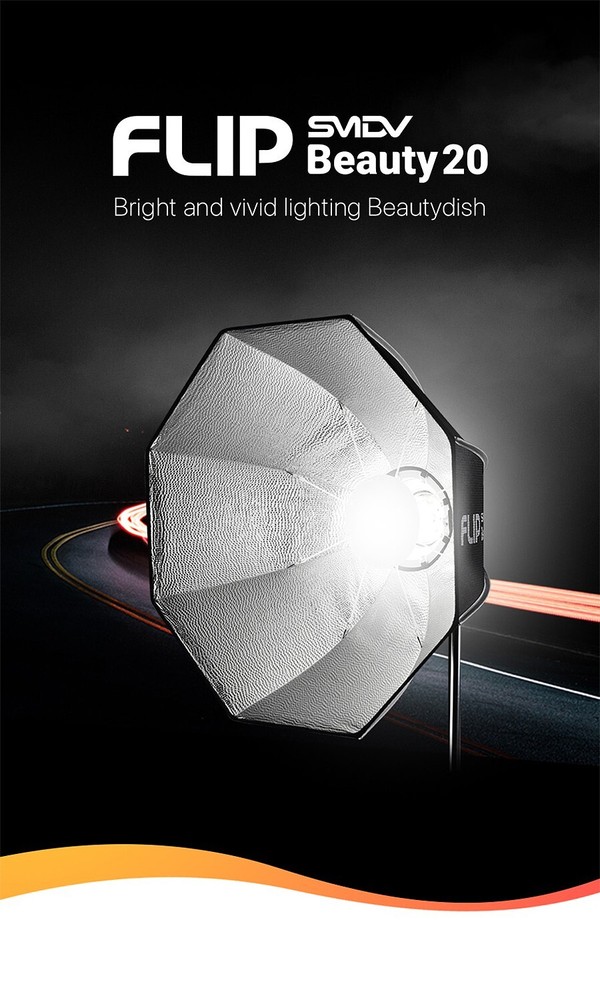 SMDV SPEED-BOX FLIP BEAUTY 20 Quick Soft-box Diffuser for S-Light S-Lite Flash