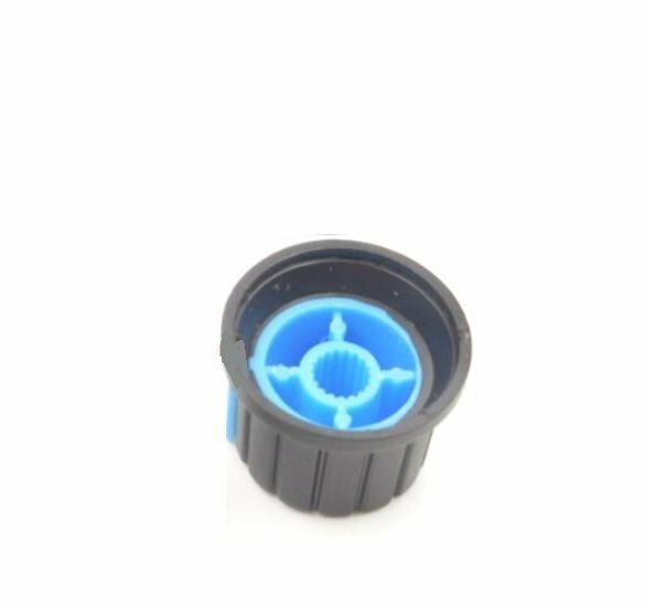 10pcs Plastic Knobs volume tone control Potentiometers blue