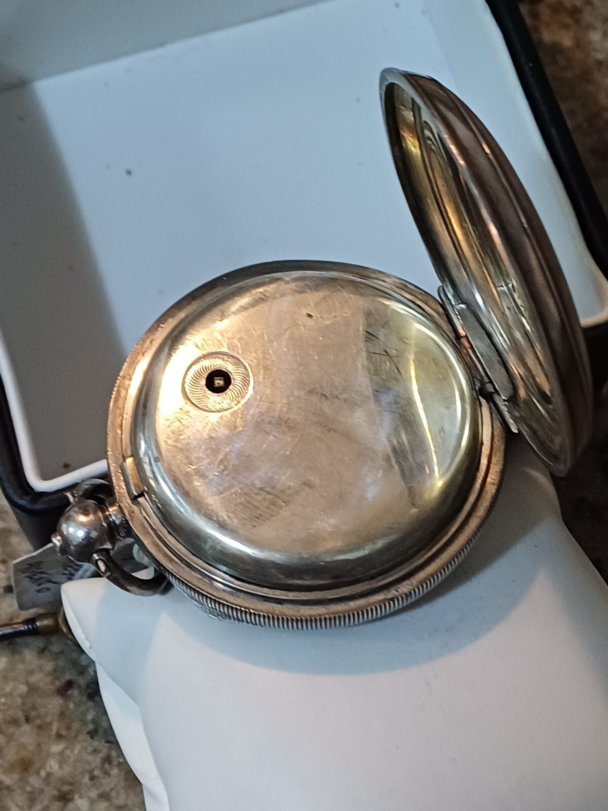 English Pocket Arg.925 A.Livingstone Manchester 1870