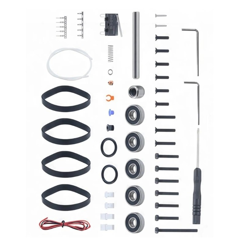 Passive Mechanical Filament Rewinder for 3D Printer Adaptive Tension Control