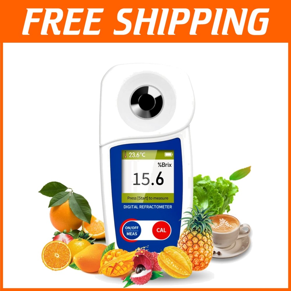 Easy-to-Use Brix Refractometer with  Protection