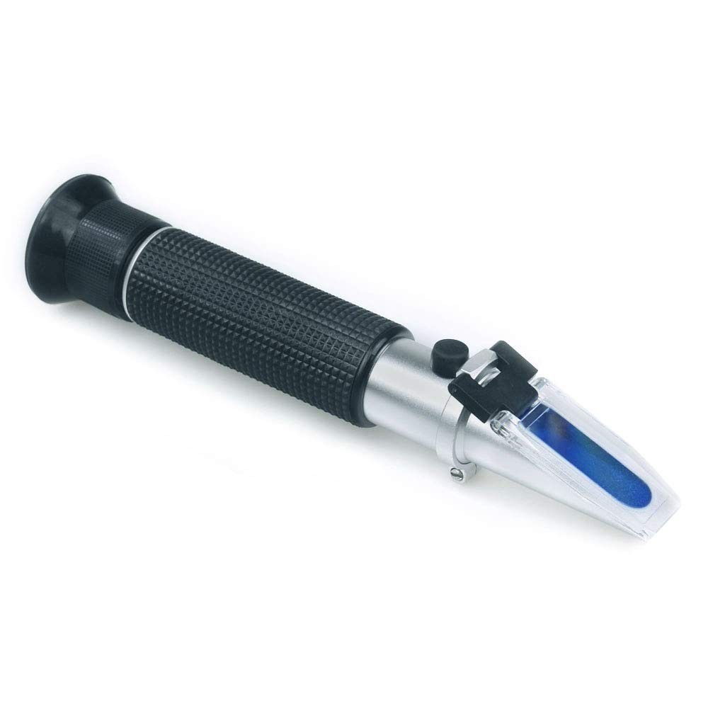 Agriculture Solutions Salinity Refractometer for Seawater and Black & Silver