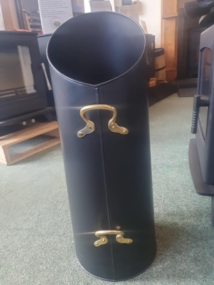 59cm Large Coal Hod With Brass handles