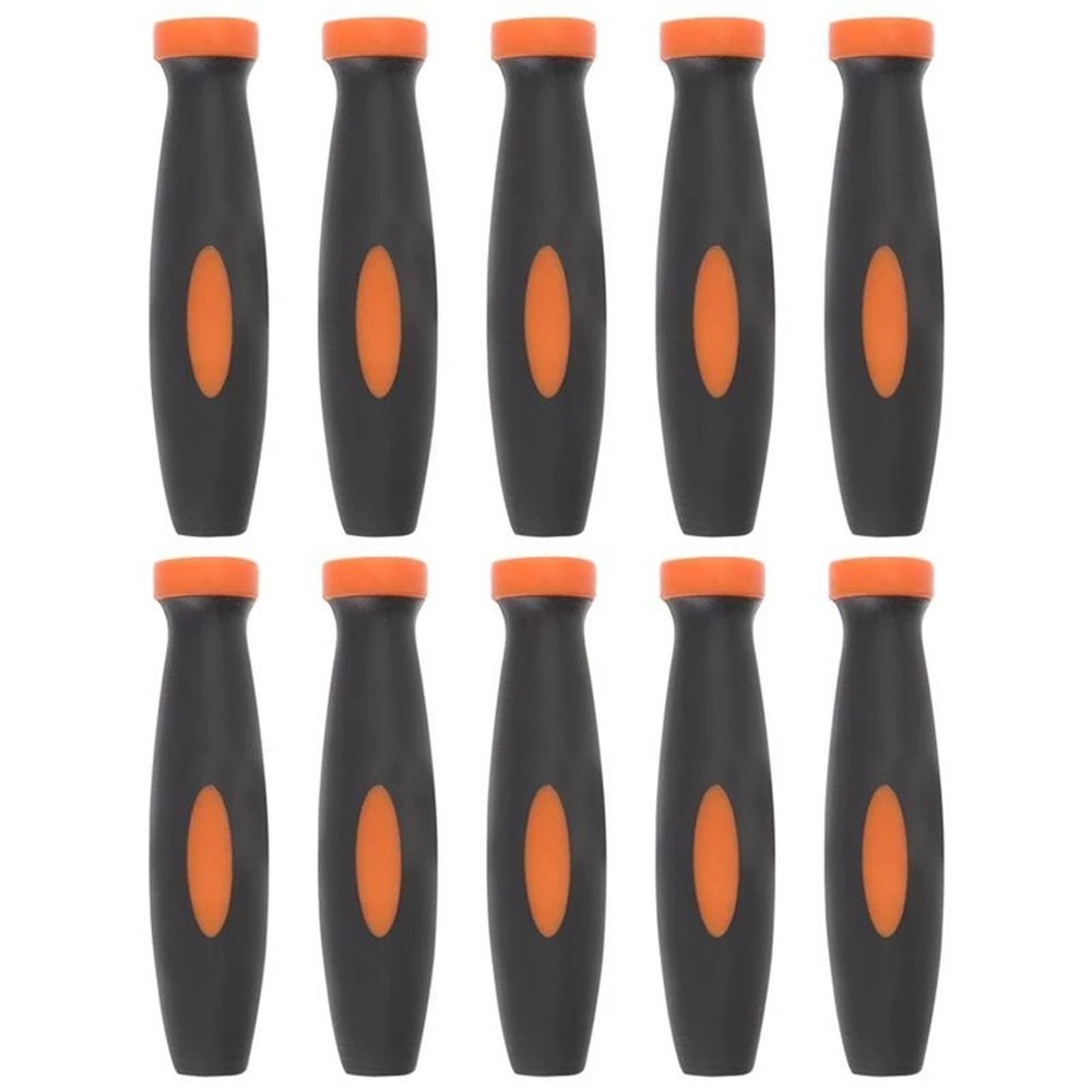 Handles File Rubber Files Handles Replacements Rubber 10Pcs Accessories