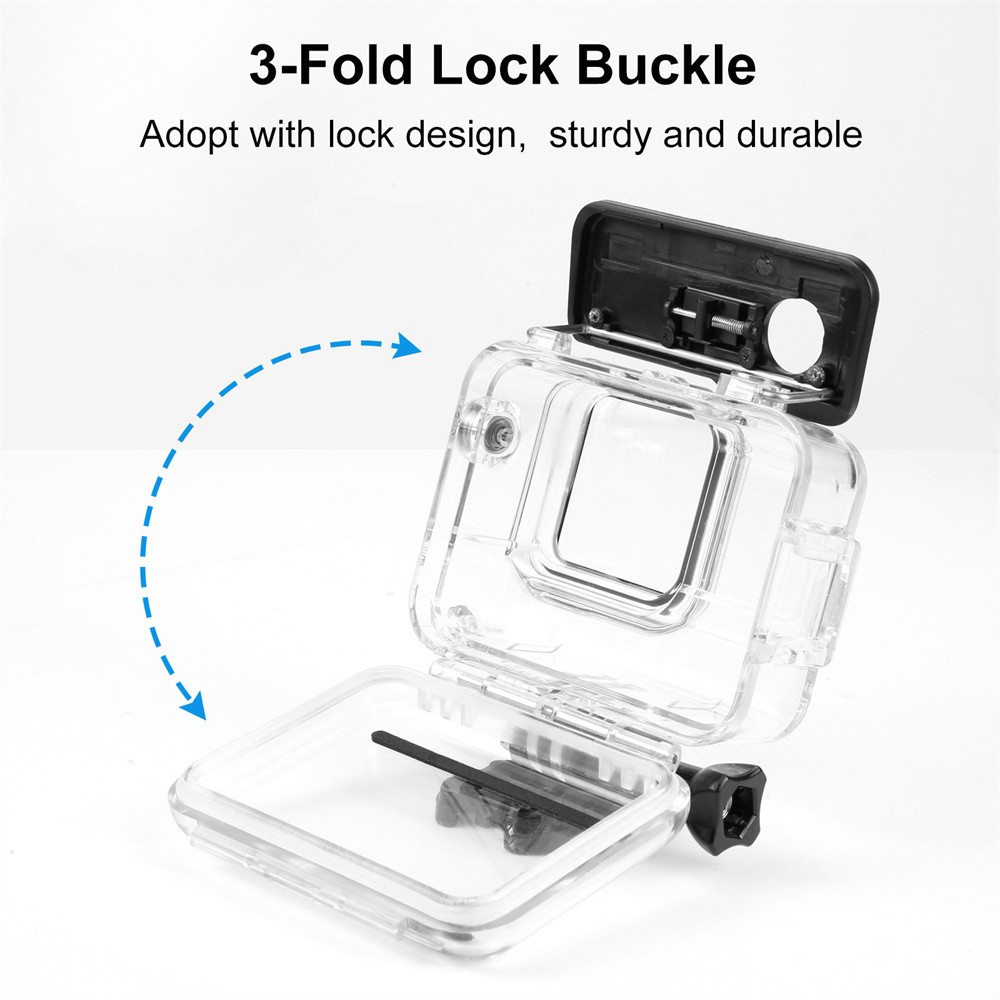 60M Underwater Camera Waterproof Case Diving Accessory for Insta360 Ace Pro