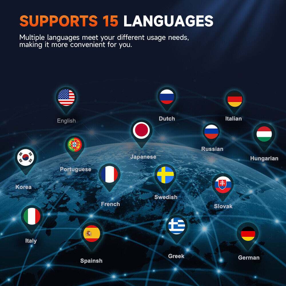 FOXWELL GT60 All System OBD2 Scanner Bidirectional Scan Tool ABS EPB SAS TPMS