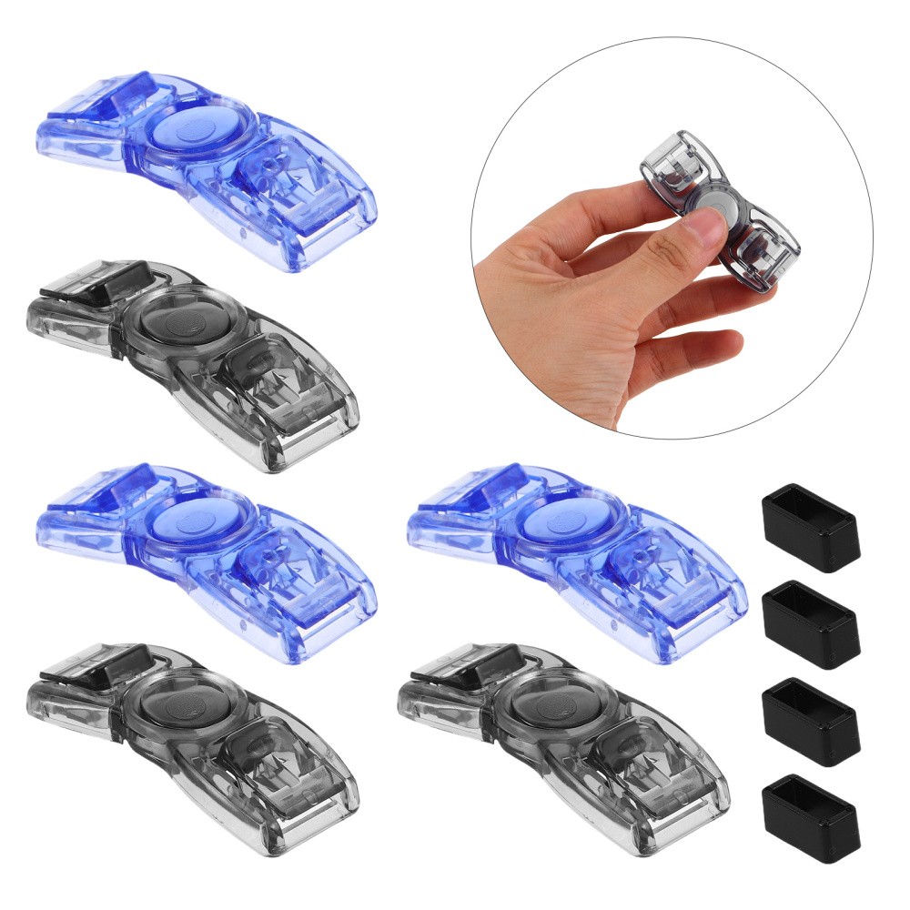 8 Pcs Plastic Swim Goggles Buckle Clips Replacement Strap Quick Release Fastener