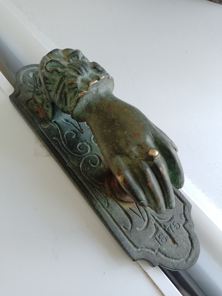 Original Victorian Brass/Bronze Door Knocker