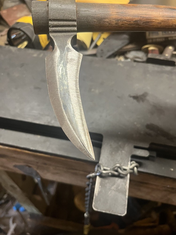 BOTH EDGES SHARPENED Cold Steel Spontoon Hawk