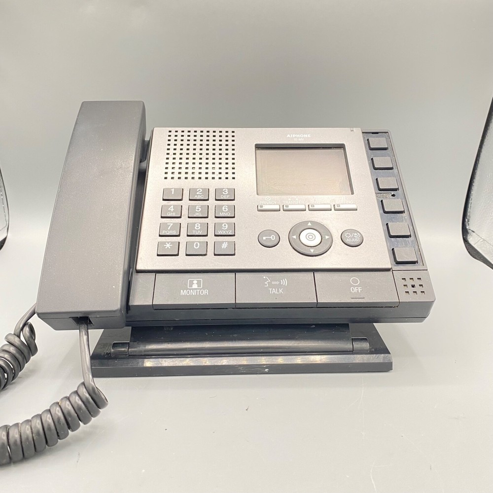 Aiphone: IX-MV IP Video Master Station with Headset