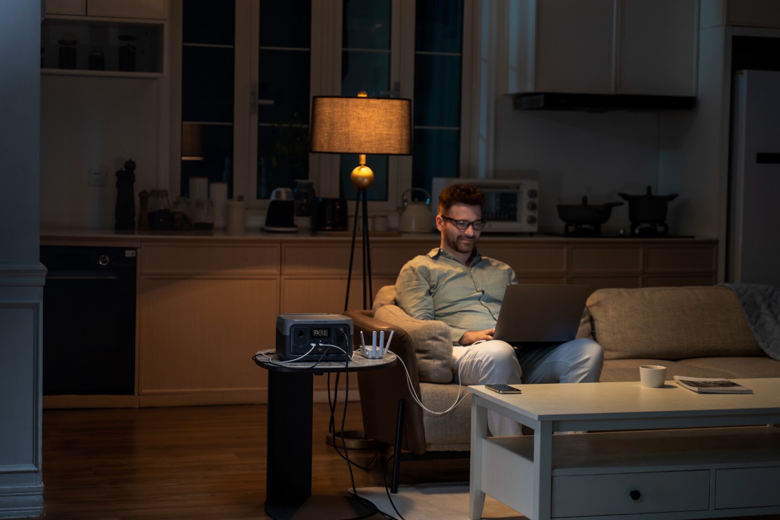 EcoFlow Solar Generator RIVER 2 256Wh+110W Solar Panel Certified Refurbished