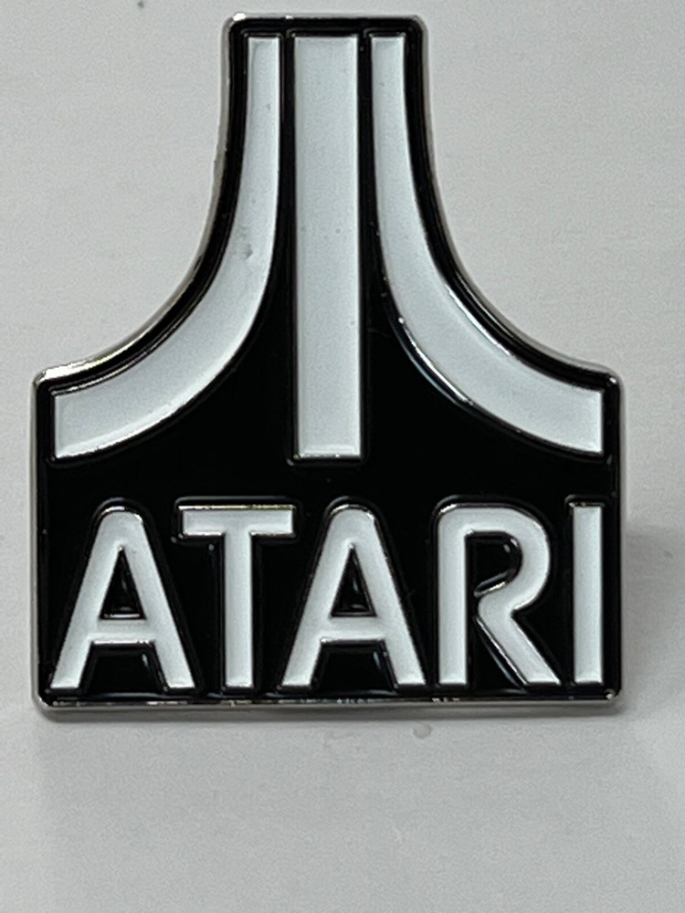 *NEW* Atari Logo glow-in-the-dark lapel pin