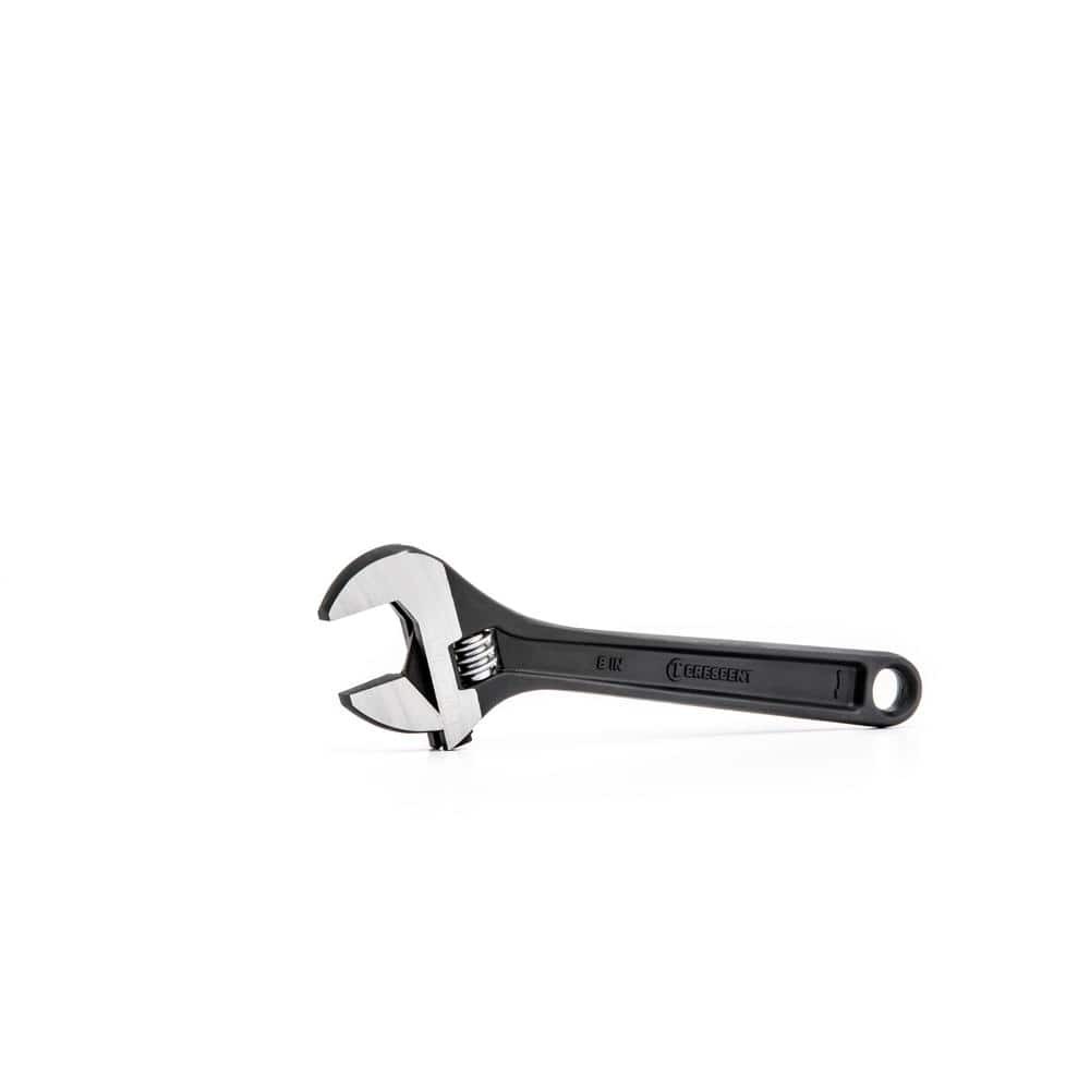 8 In. Black Oxide Adjustable Wrench