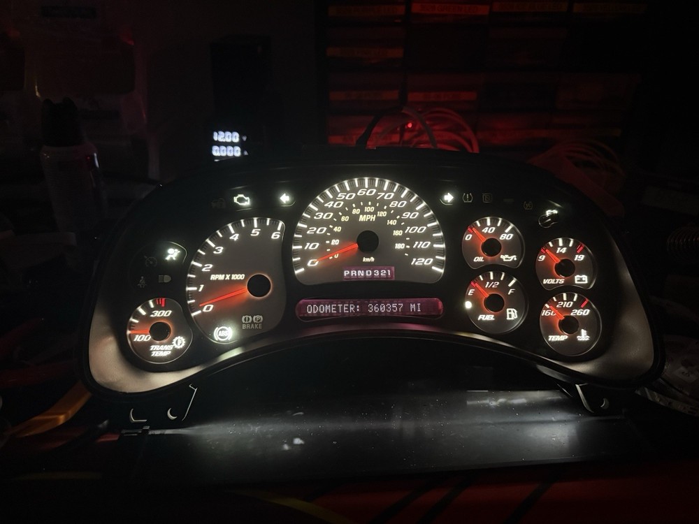 Chevy 03-05 Custom Built SS Cluster