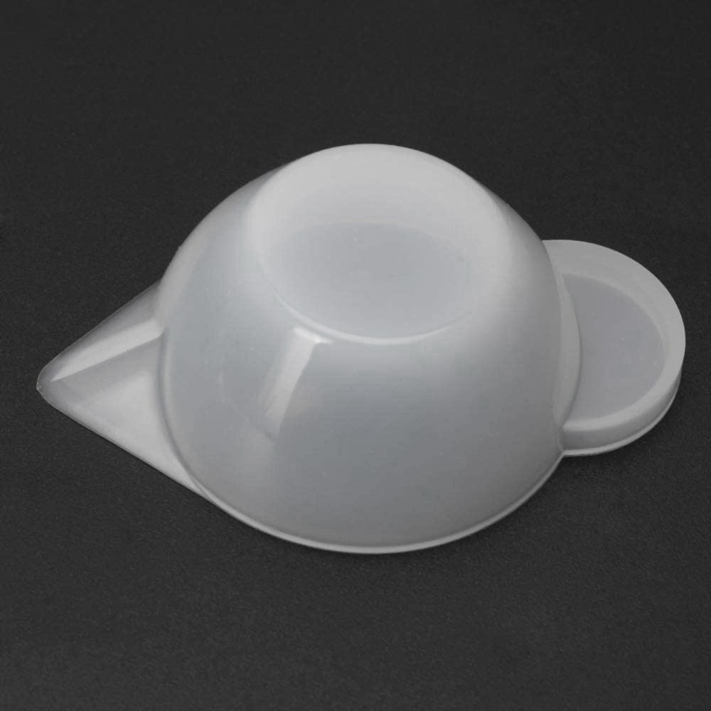 10 Pcs Silicone Mold Cup Dispenser, Measuring Cup,Modulation Tools for DIY4576