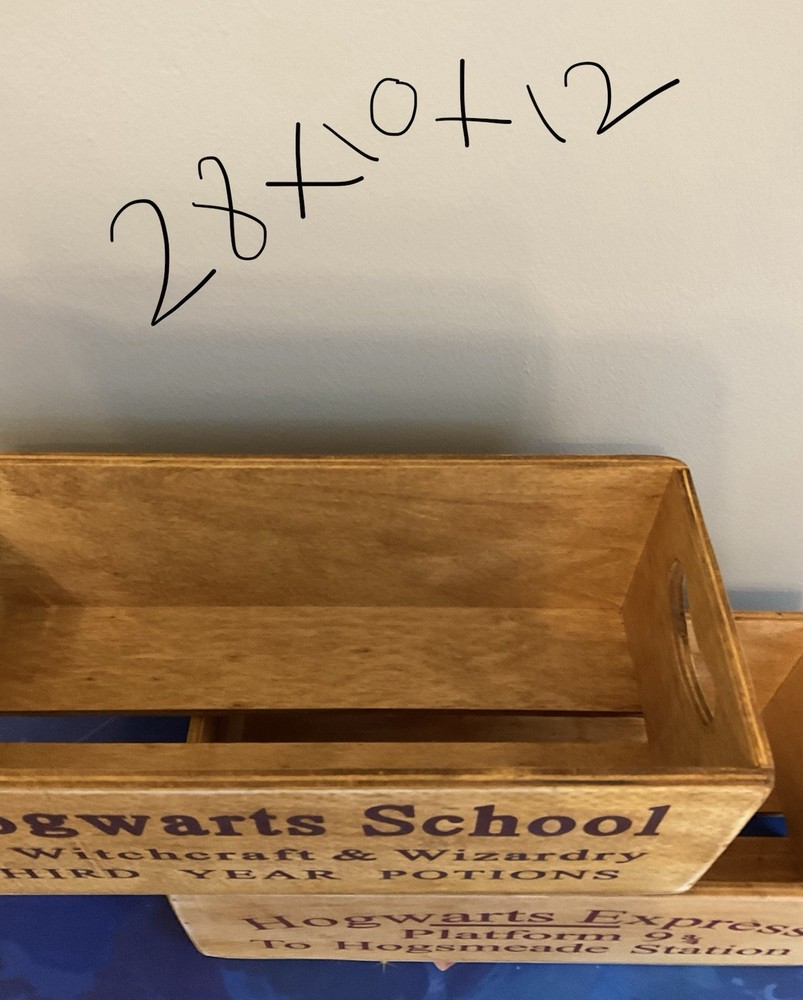 Harry Potter Storage Boxes X 2