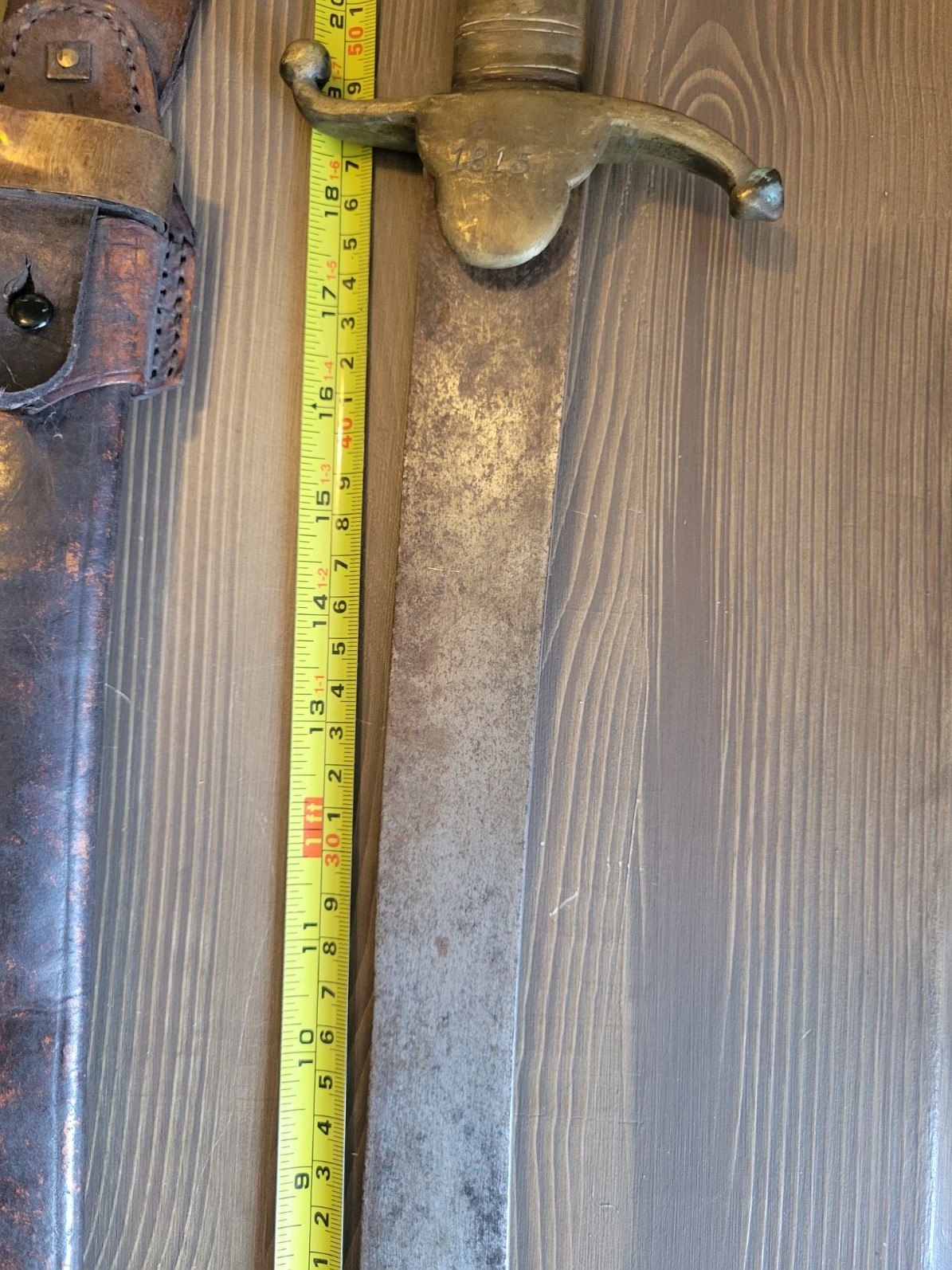 Napoleonic War German or French Short Sword Dated 1815