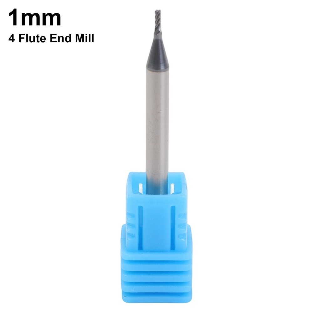 Solid carbide milling cutter four flutes designed for various machining needs