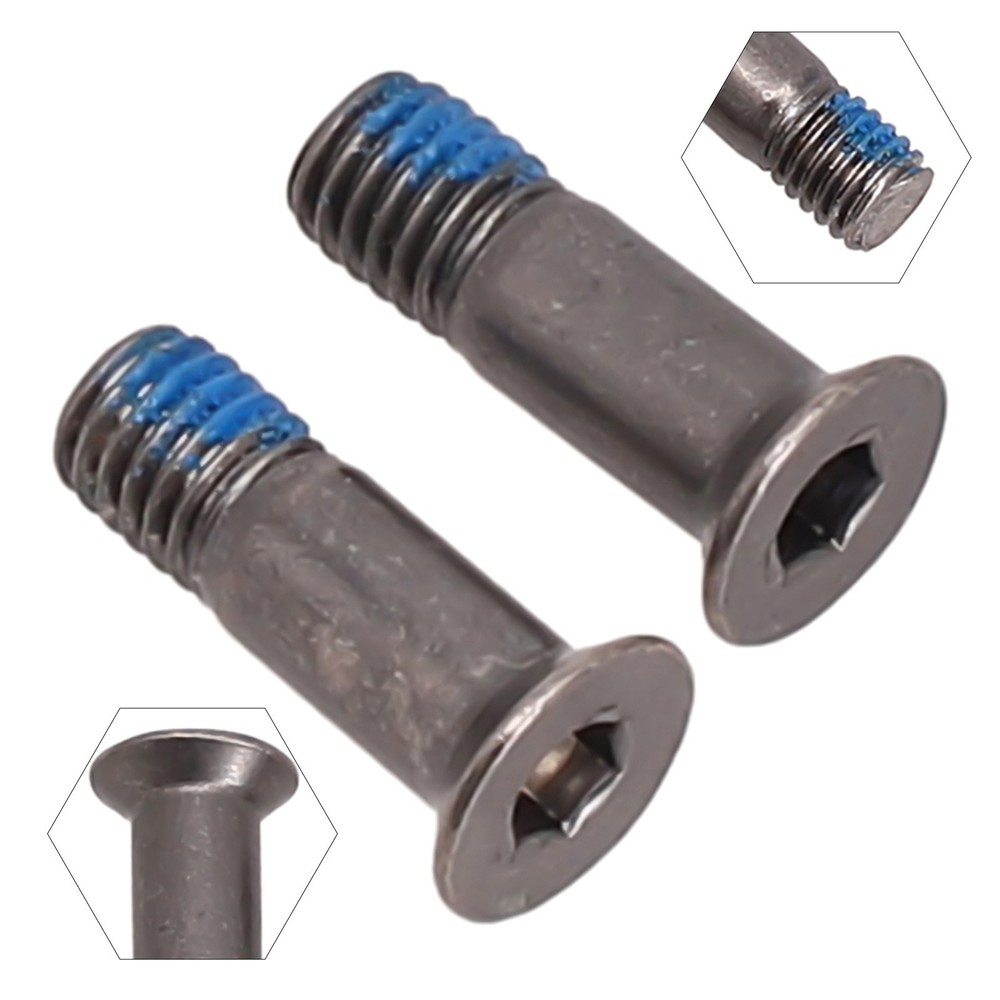 Precision Engineered M5 Bicycle Rear Derailleur Wheel Guide Screws 2 Pack