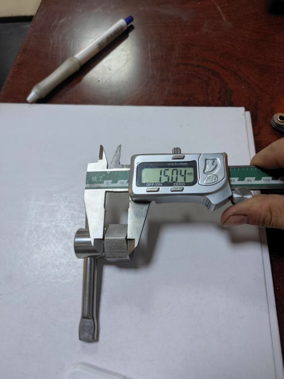 Wilton Style Bench Vise Lock Down Handle Nut Swivel Handle 7/16-14 Stainless