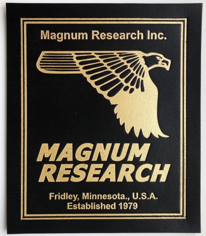 GUN PISTOL PRESENTATION CUSTOM DISPLAY CASE TRADE LABEL for US DESERT EAGLE