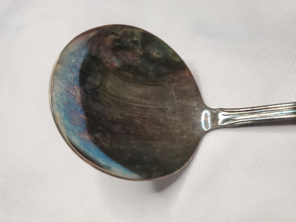 Sheffield England Sugar Scoop Serving Sauce Spoon 4.75"