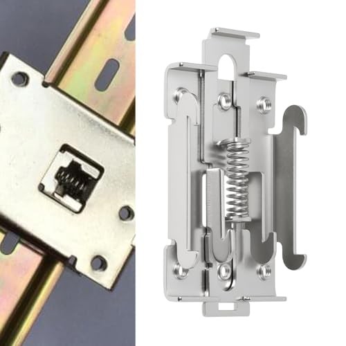 5pcs 35mm DIN Rail Mounting Clip for Single Phase Solid State Relay
